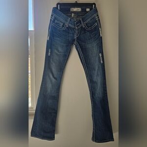 BKE Denim Stella Slim Bootcut 25L